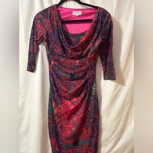 Elegant bright midi dress